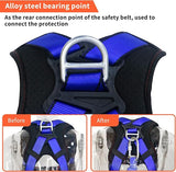 NewDoar Fall Protection Harness, ANSI/OSHA Standards Full Body Roofing Kit