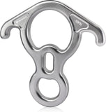 NewDoar Downhill Equipment Rigging Plate 40kN Rescue Figure 8 Descender-White