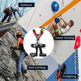 NewDoar CE certified full-body climbing harness