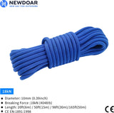 10mm(3/8inch) Accessory Climbing Rope-4 colors Available
