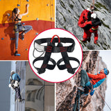 NewDoar CE certified Climbing Harness-Black