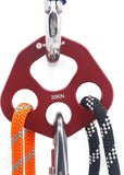 NewDoar Descender Plate 35KN Paw Rigging Plate 4 Holes Rock Climbing Gear