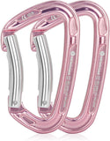 Ultra-Light Aluminum Quickdraws Straight Bent Gate