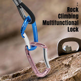 Ultra-Light Aluminum Quickdraws Straight Bent Gate