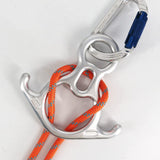 NewDoar Downhill Equipment Rigging Plate 40kN Rescue Figure 8 Descender-White