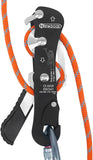 Climbing Stop Descender Rappelling Belay for Rope 9-12mm Novices for Rescue-Black