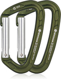 Ultra-Light Aluminum Quickdraws Straight Bent Gate