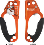 UIAA & CE Certified Left Hand Ascender for 8~13MM Rope - Orange