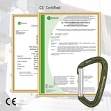 Ultra-Light Aluminum Quickdraws Straight Bent Gate