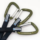 Ultra-Light Aluminum Quickdraws Straight Bent Gate