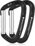 Ultra-Light Aluminum Quickdraws Straight Bent Gate