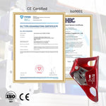 NewDoar CE Certified Chest Ascender for 8~13MM Rope - 3 Colors Available
