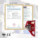 NewDoar CE Certified Chest Ascender for 8~13MM Rope - 3 Colors Available