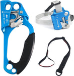 NewDoar Hand Ascender & Foot Ascender & Foot Loop Set (Right Blue Set)