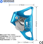 NewDoar CE Certified Chest Ascender for 8~13MM Rope - 3 Colors Available