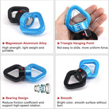 NewDoar 30KN CE Certified Micro Rotator Swivel-Blue & Black