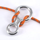 NewDoar 8 Descender Downhill Equipment Rigging Plate 35kN Rescue-White
