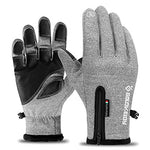 NewDoar Winter Gloves Touch Screen, Full Finger Anti-Slip ThickenWarm Gloves