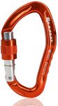 NewDoar Auto 23KN and Screw 24KN Locking Climbing Clip Aluminum Alloy for Climbing