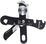 NewDoar Climbing Stop Descender Rappelling Belay for Rope 9-12mm Novices for Rescue
