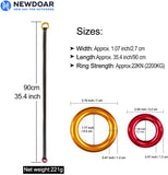 NewDoar Tree Arborist Friction Saver 22KN Climbing Gold 35.4 inch