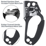 NewDoar UIAA & CE Certified Right Hand Ascender for 8~13MM Rope - Grey