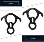 NewDoar  Downhill Equipment Rigging Plate 40kN Rescue Figure 8 Descender
