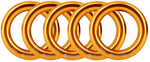 NewDoar Rappel Ring 25kN Gold Large O-Ring Rope Connector for Rock Climbing Arborist