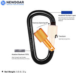 NewDoar Locking Clip,for Keychain Dog Leashes&Harness