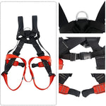 NewDoar Climbing Seat Belt Caving Rock Climbing Rappelling Equipment Body(Full Body)
