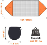 NewDoar Camping Hammock, Double & Single Person Nylon Hanging Swing Hammock for Outdoor Backpacking