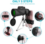 NewDoar Telescope,40X60 High Power Monocular Waterproof