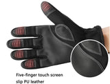 NewDoar Winter Gloves Touch Screen, Full Finger Anti-Slip ThickenWarm Gloves