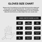 NewDoar Winter Gloves Touch Screen, Windproof Snow Gloves for Climbing Running Skiing Riding Cycling