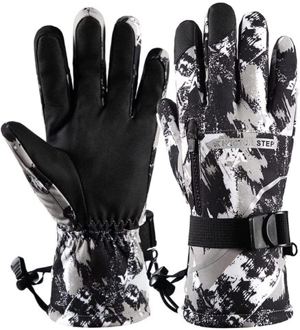 NewDoar Ski Gloves Waterproof Winter Warm Gloves Cold Snowboard Gloves