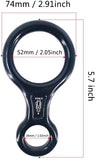 NewDoar 8 Descender Downhill Equipment Rigging Plate 40kN Rescue