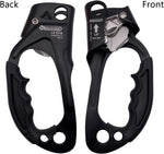 NewDoar UIAA & CE Certified Right Hand Ascender for 8~12MM Rope - Pro Black