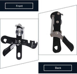 NewDoar Climbing Stop Descender Rappelling Belay for Rope 9-12mm Novices for Rescue