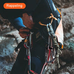 NewDoar 24-30KN Auto Locking Clips D-Shaped Heavy Duty for Camping, Hiking, Swing, Hammock