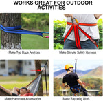 NewDoar Climbing Sling 16mm Nylon Sling Runners 22KN 4840LB Climbing Utility Cord