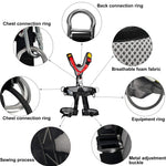 NewDoar Climbing Harness full Body Caving Rock Climbing Rappelling Equipment